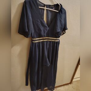 Crystal Doll Jumpsuit Romper Size 7